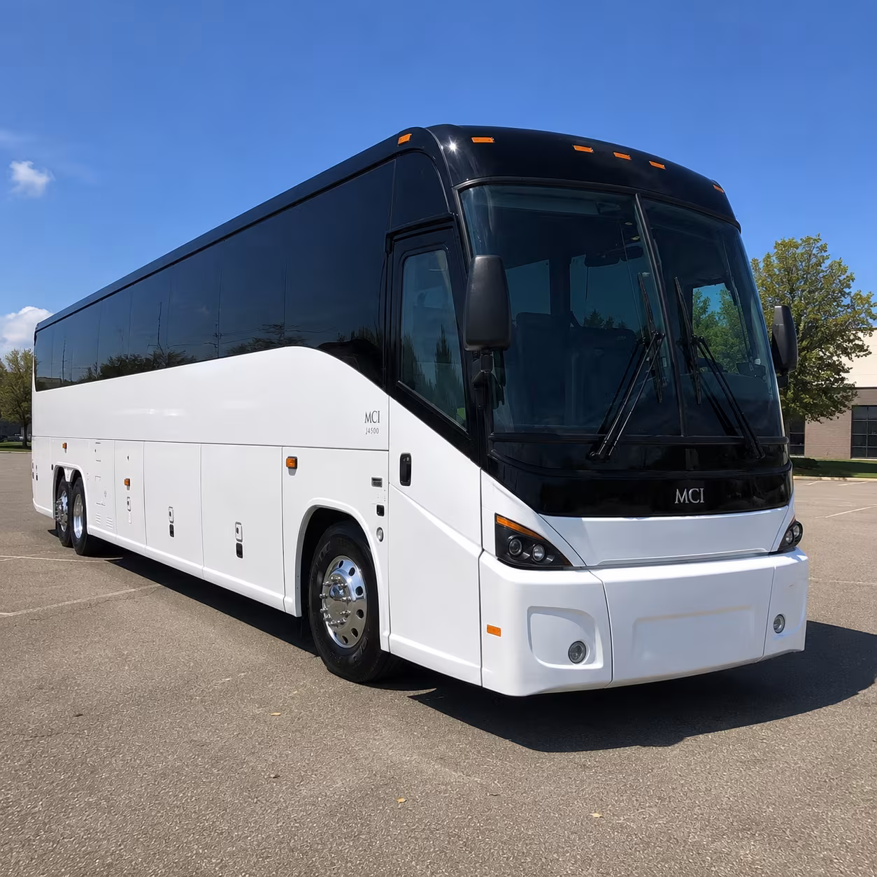 baytown 45 passenger charter bus