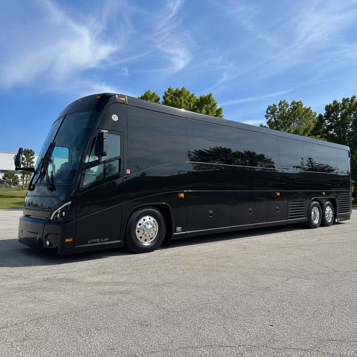 baytown 47 passenger charter bus