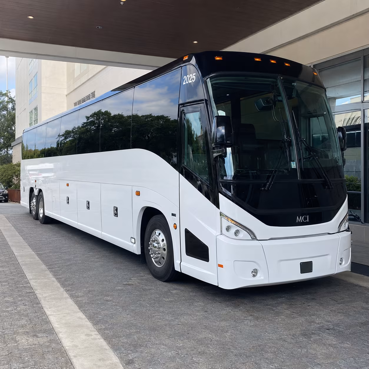 baytown 54 passenger charter bus