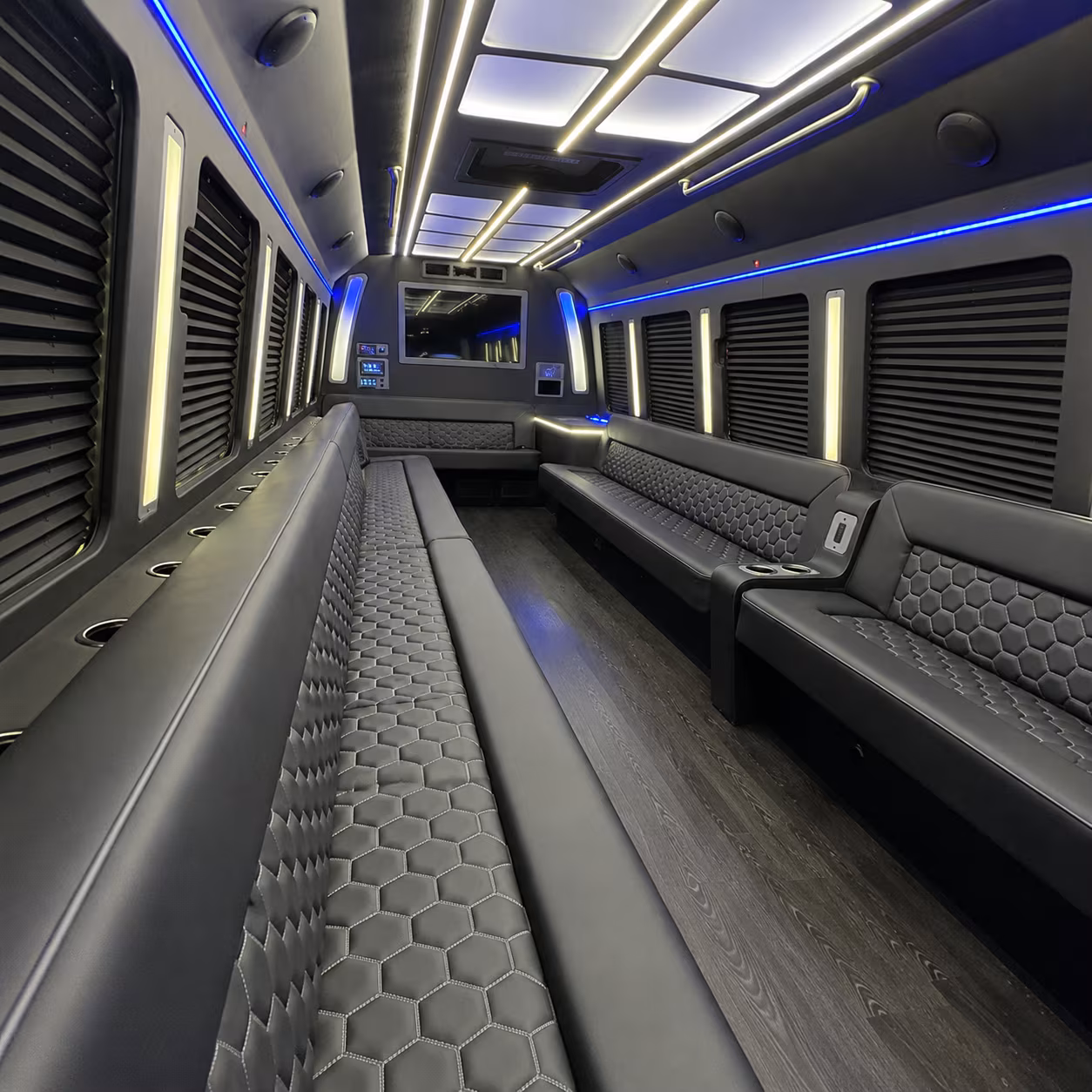 baytown party bus inside