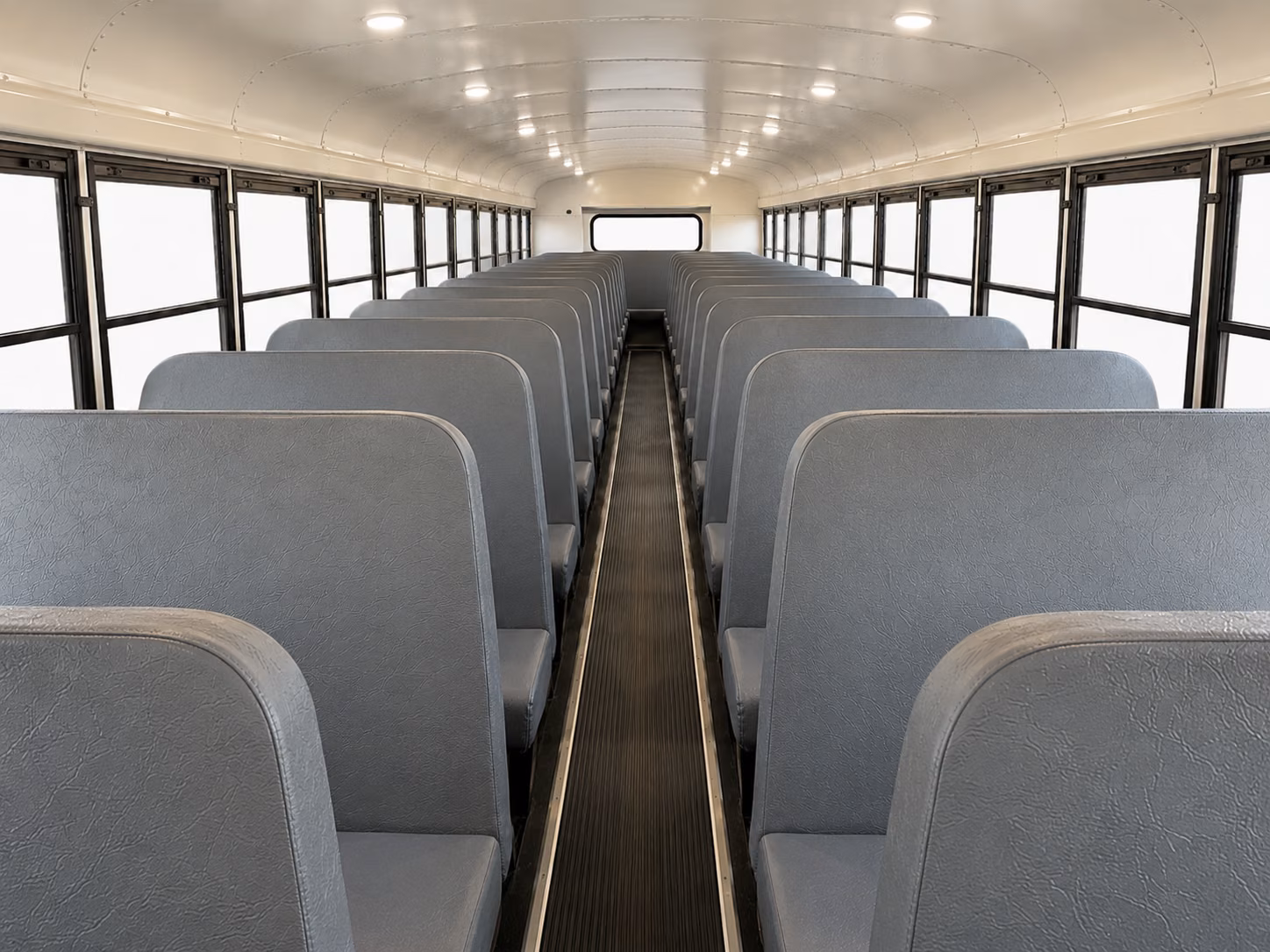 baytown school bus inside