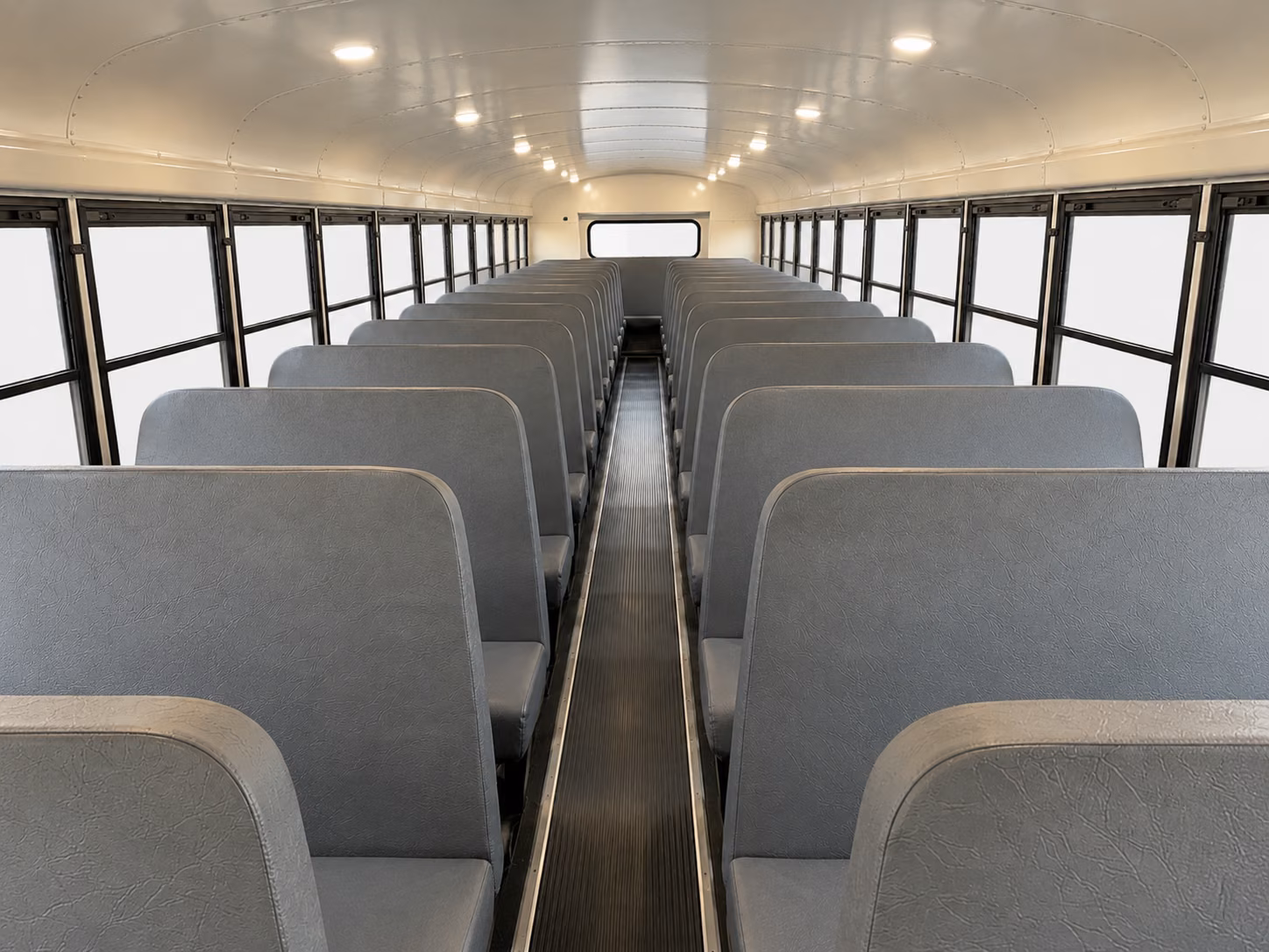 baytown school bus interior