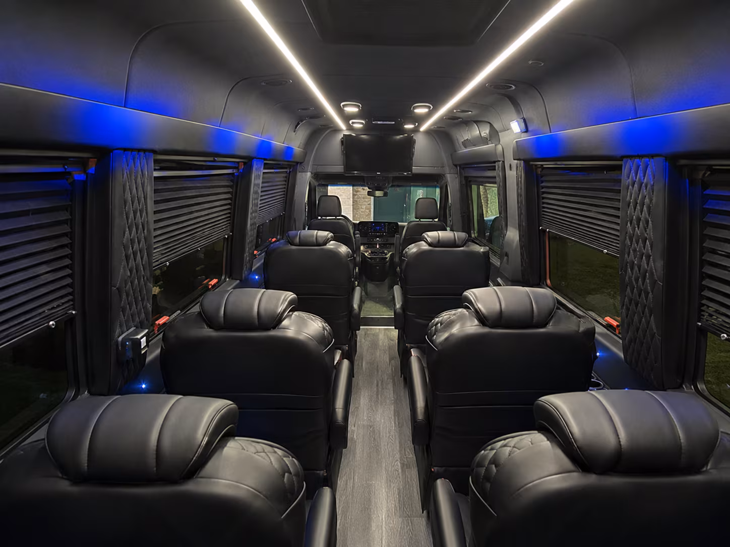 baytown sprinter van with driver interior
