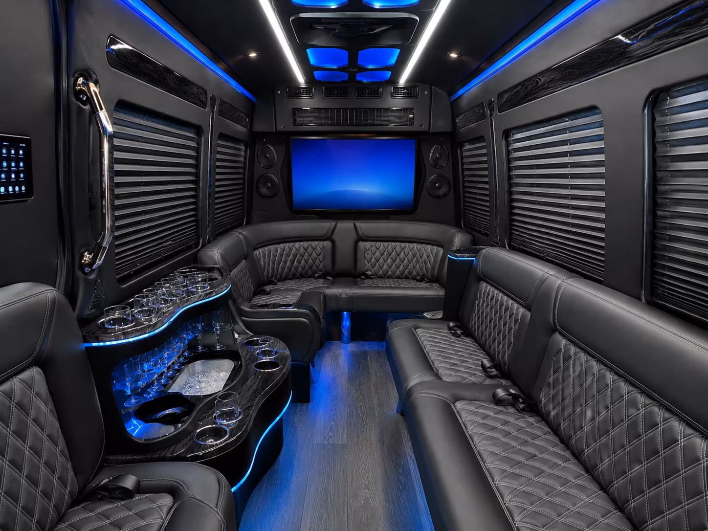 sprinter vans and minibuses for smaller baytown bachelor groups